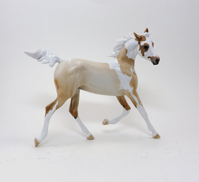 MINTA-PALOMINO ROAN PAINT YEARLING-OOAK 10/9