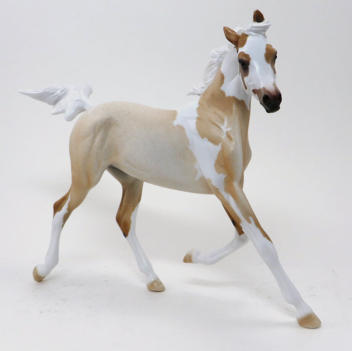 MINTA-PALOMINO ROAN PAINT YEARLING-OOAK 10/9
