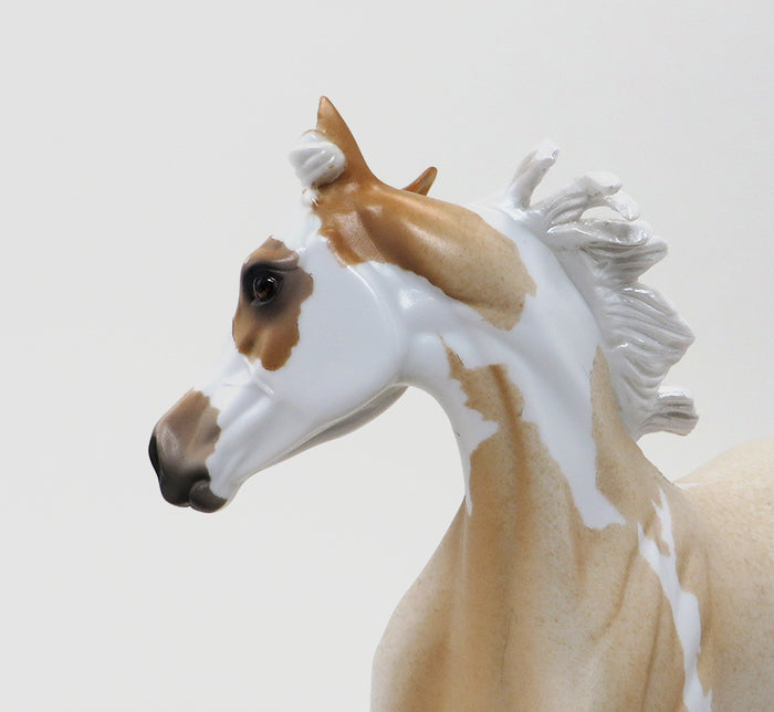 MINTA-PALOMINO ROAN PAINT YEARLING-OOAK 10/9