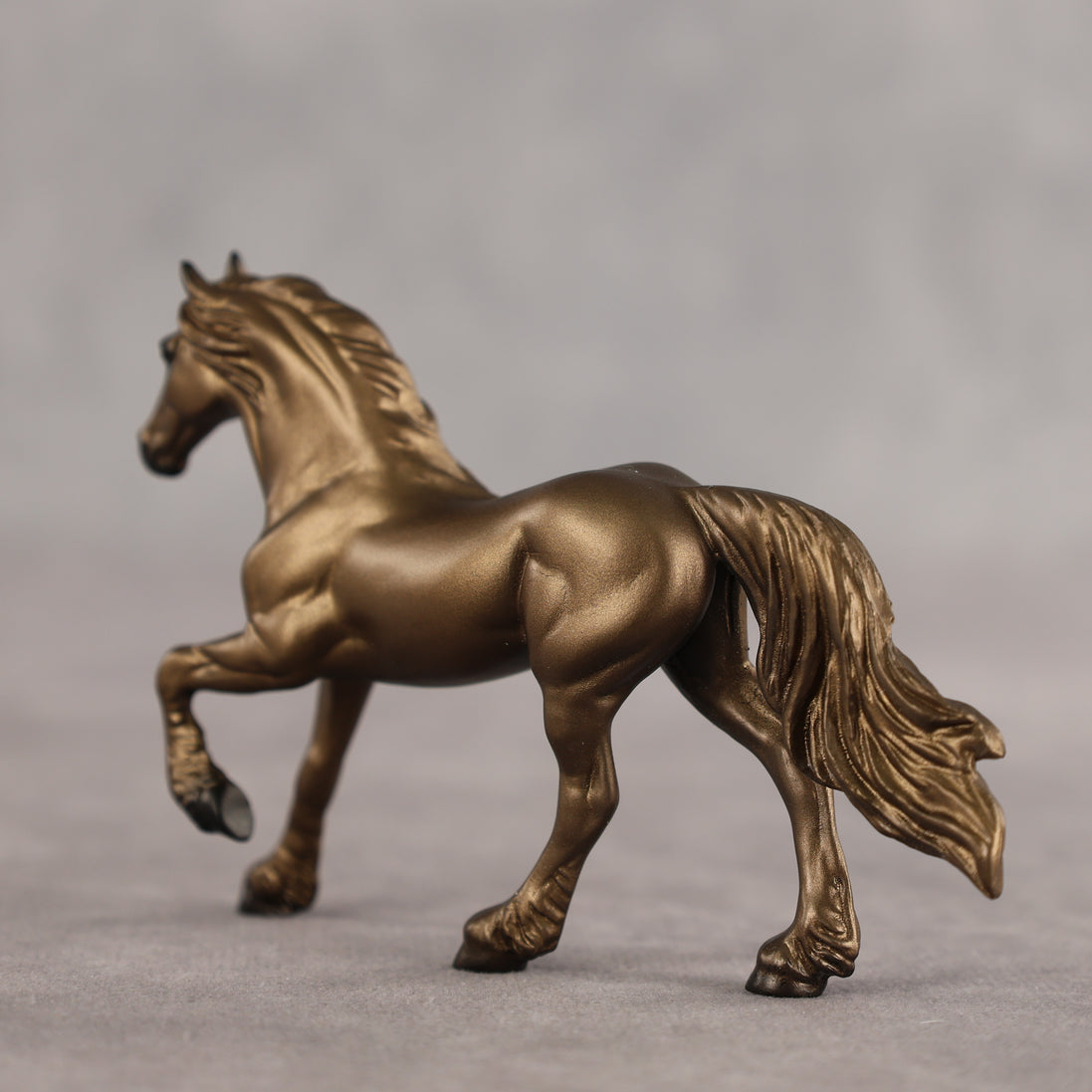 Belgian Chocolate OOAK Chip Friesian by Alex Fortman SCD26