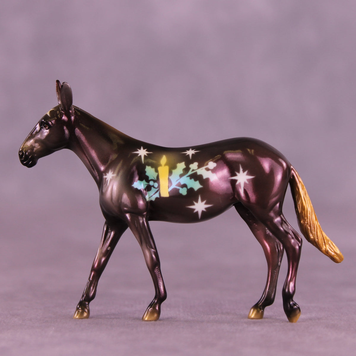 Believe & Shine OOAK Chip Mule by Enrique Duarte HS25