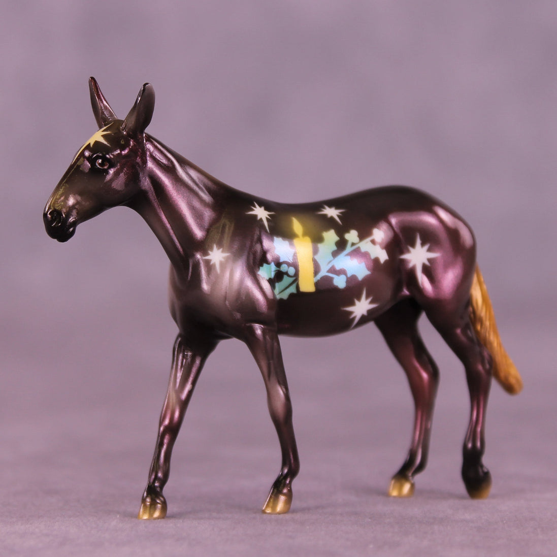 Believe & Shine OOAK Chip Mule by Enrique Duarte HS25