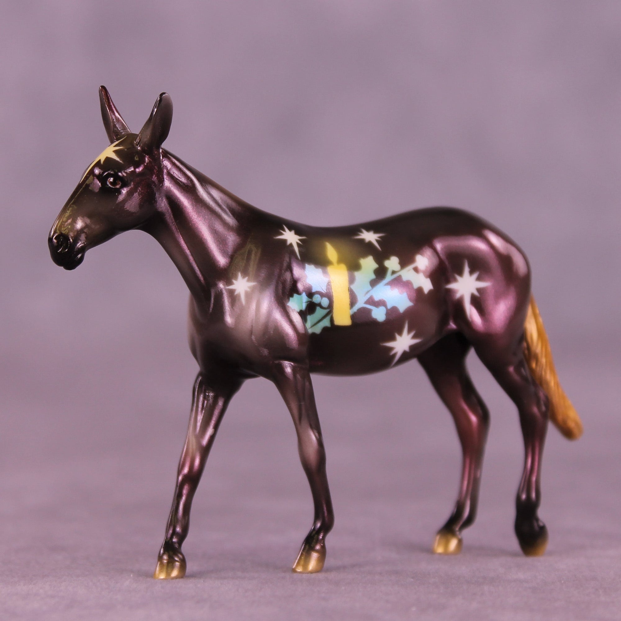 Believe &amp; Shine OOAK Chip Mule by Enrique Duarte HS25
