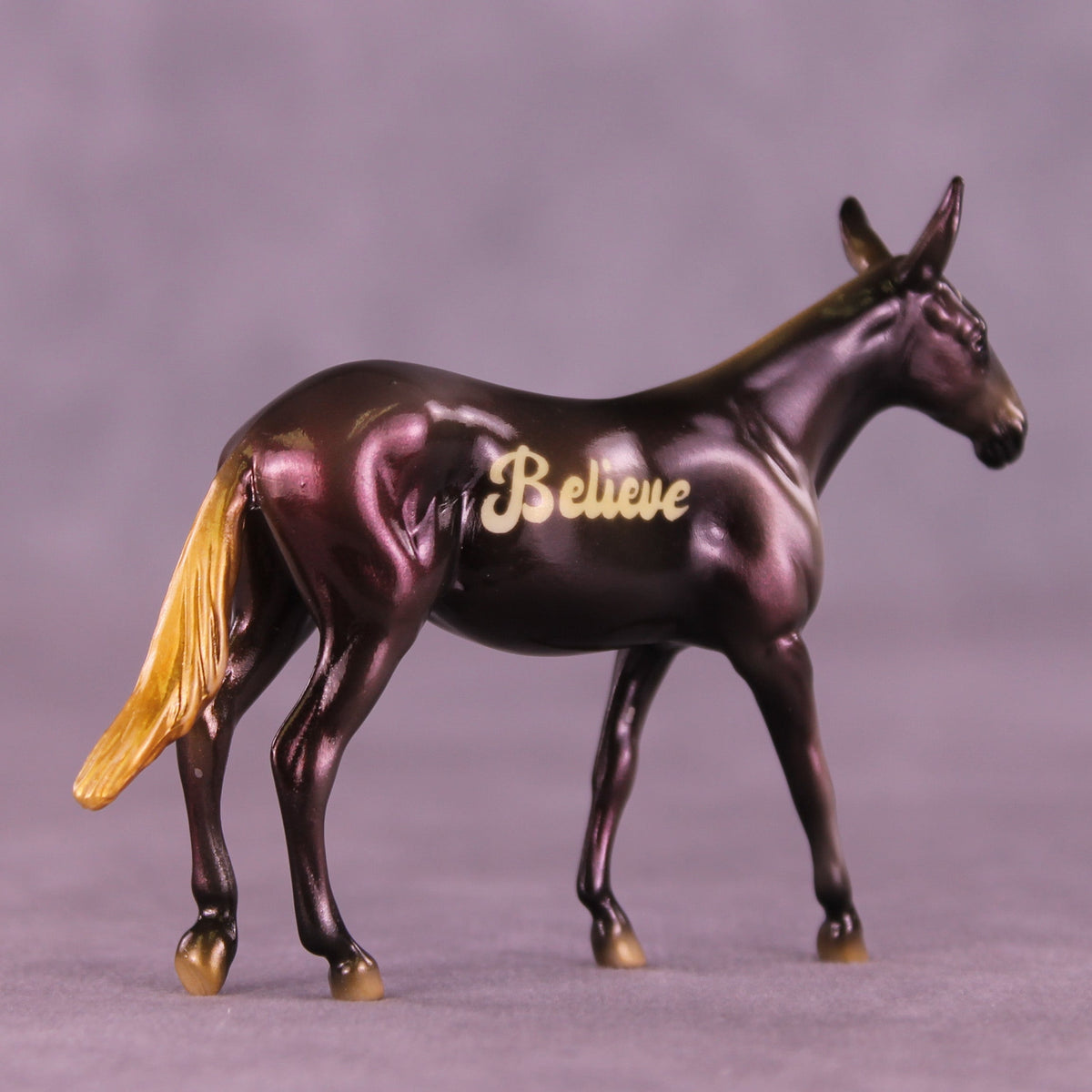 Believe & Shine OOAK Chip Mule by Enrique Duarte HS25