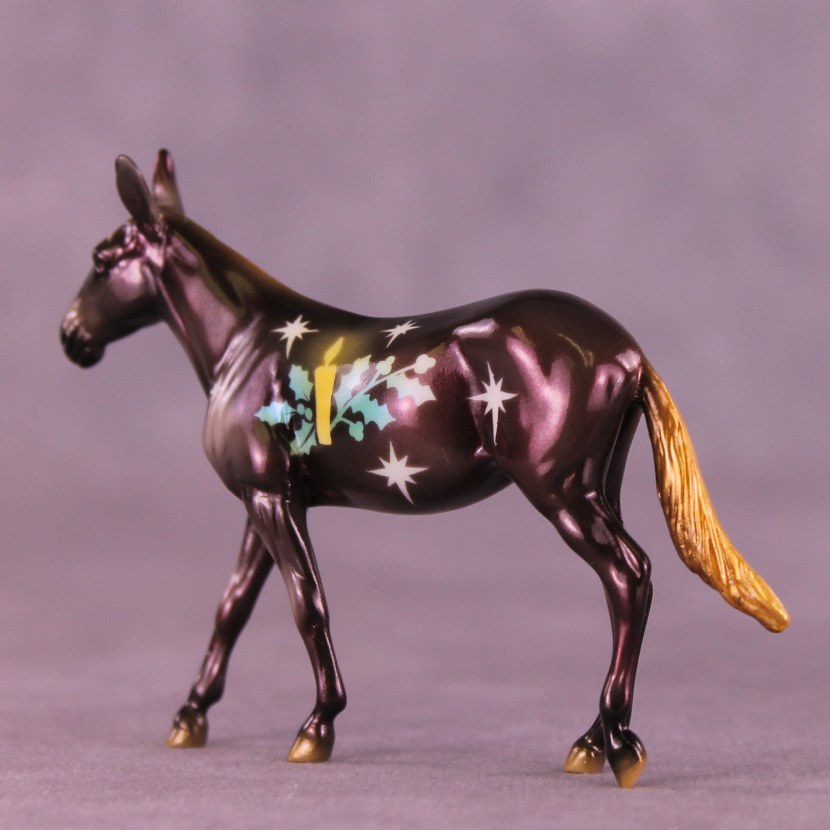 Believe & Shine OOAK Chip Mule by Enrique Duarte HS25