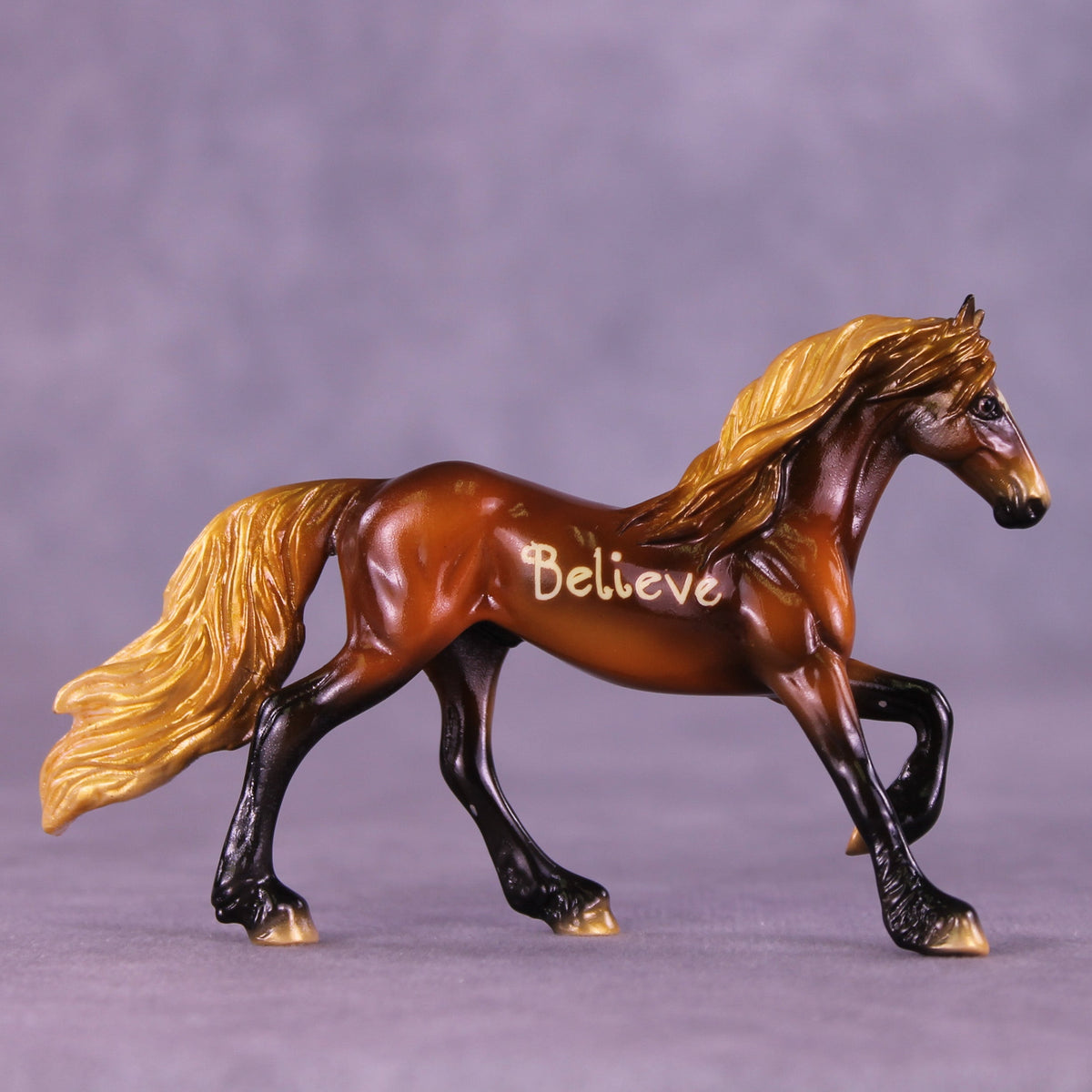 Believe in Dreams OOAK Chip Friesian by Enrique Duarte HS25