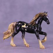 Believe in Joy OOAK Chip Friesian by Enrique Duarte HS25