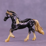 Believe in Joy OOAK Chip Friesian by Enrique Duarte HS25