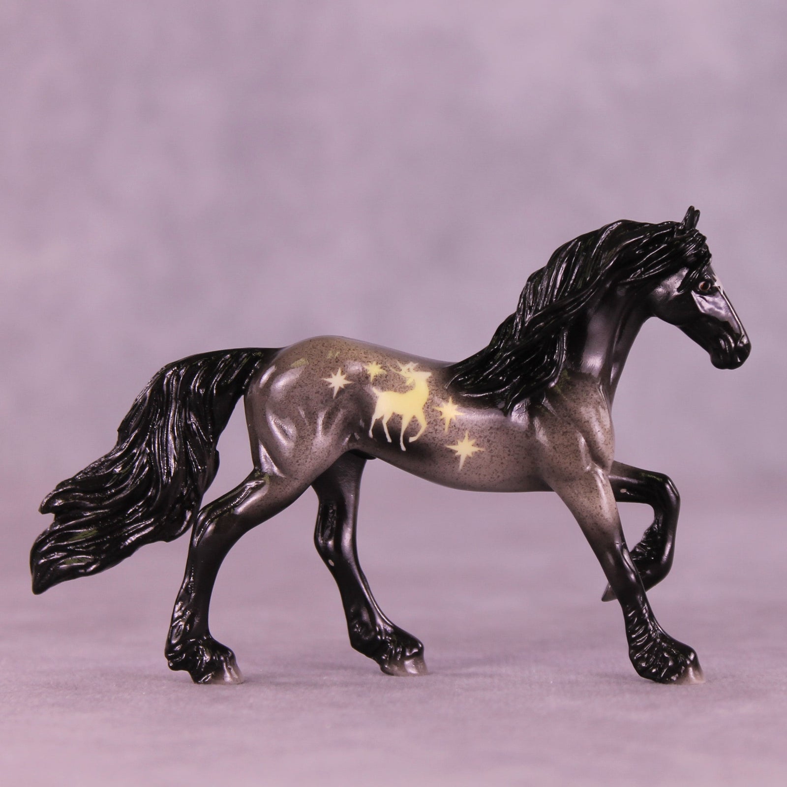 Believe in Magic OOAK Chip Friesian by Enrique Duarte HS25