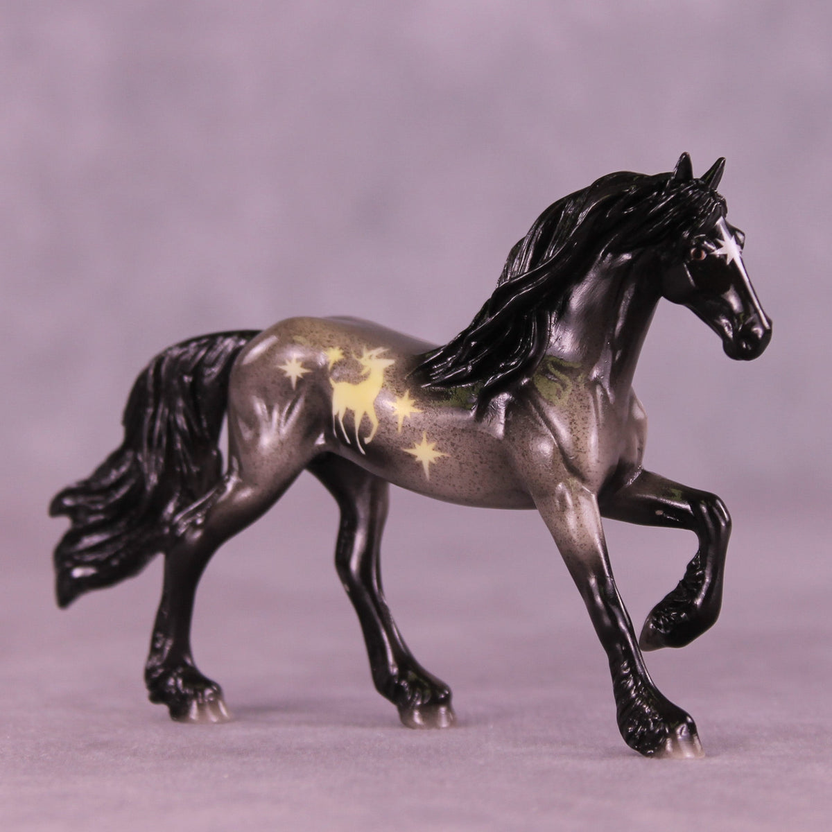 Believe in Magic OOAK Chip Friesian by Enrique Duarte HS25