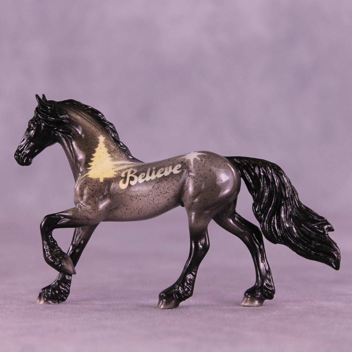 Believe in Magic OOAK Chip Friesian by Enrique Duarte HS25