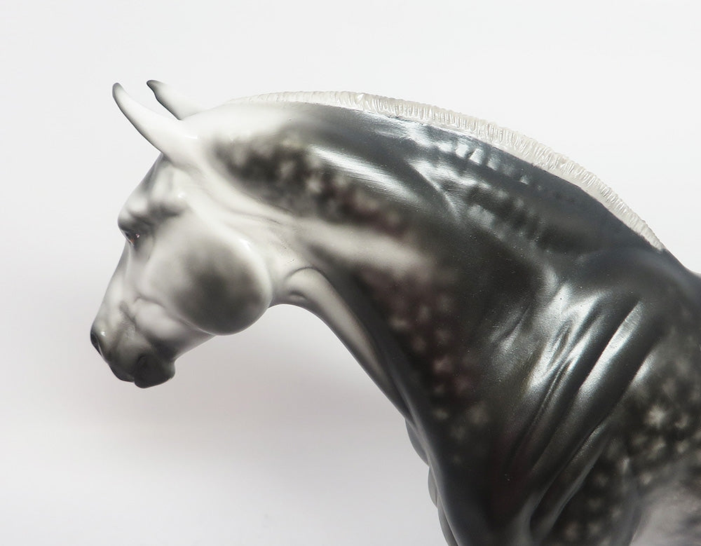 BETSY-OOAK STAR DAPPLE GREY BUNNY BY SHERYL LEISURE WHS 2017