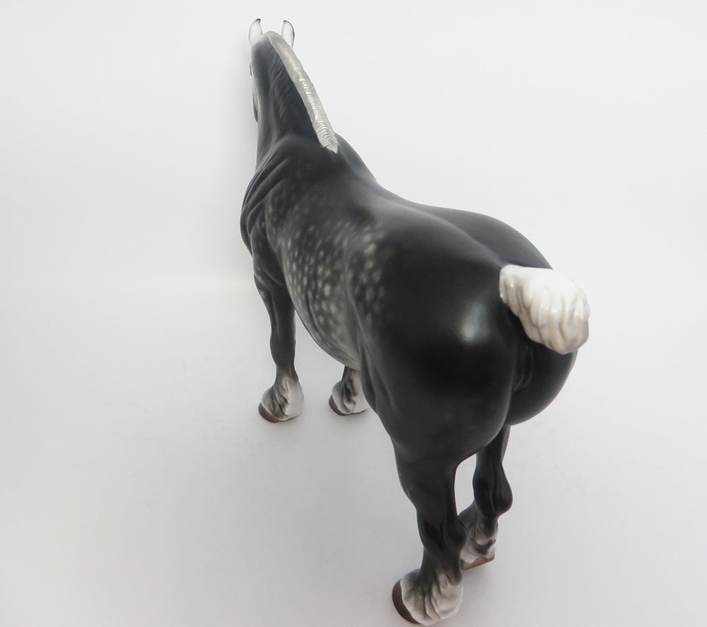 BETSY-OOAK STAR DAPPLE GREY BUNNY BY SHERYL LEISURE WHS 2017