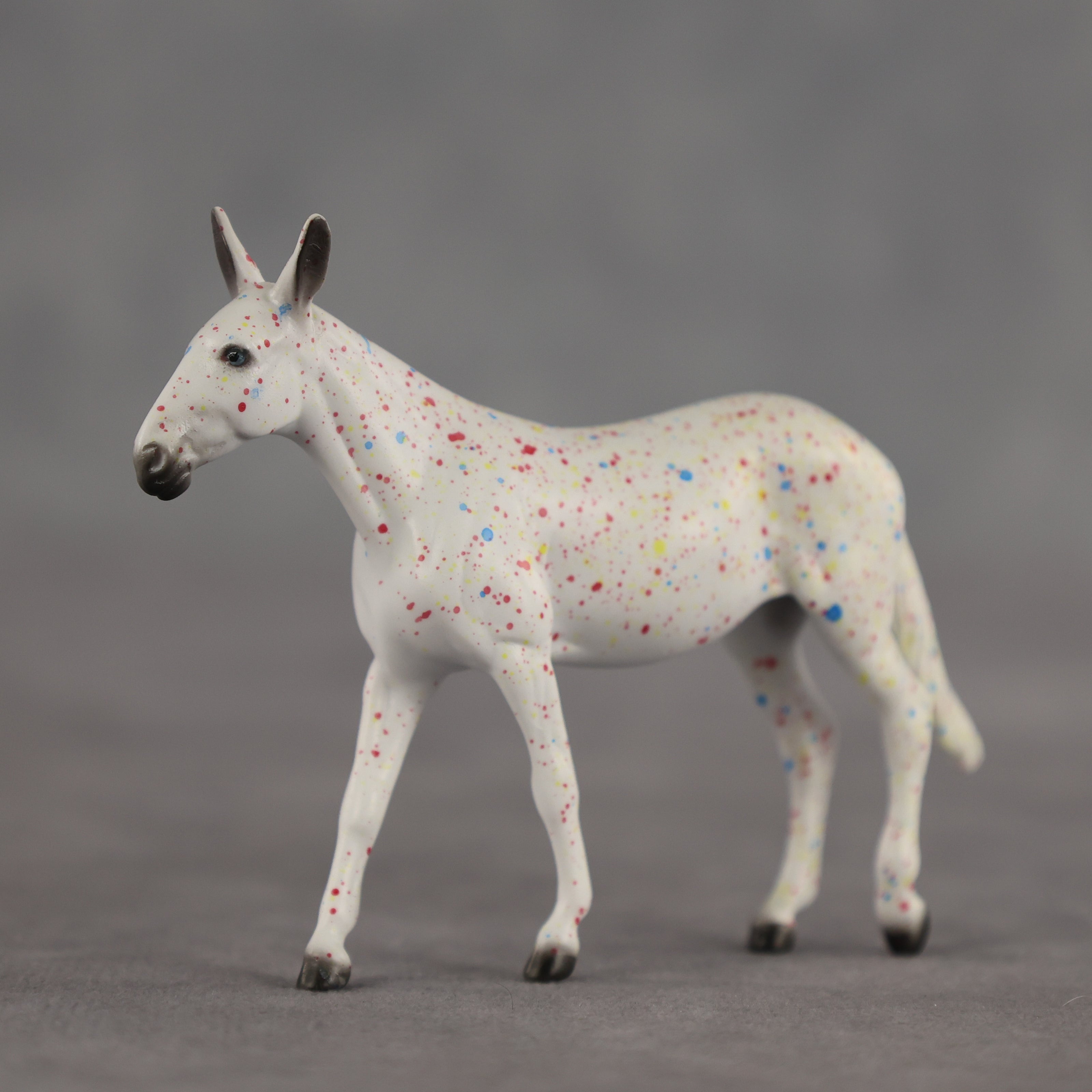 Birthday Cake OOAK Chip Mule by Dawn Quick SCD26