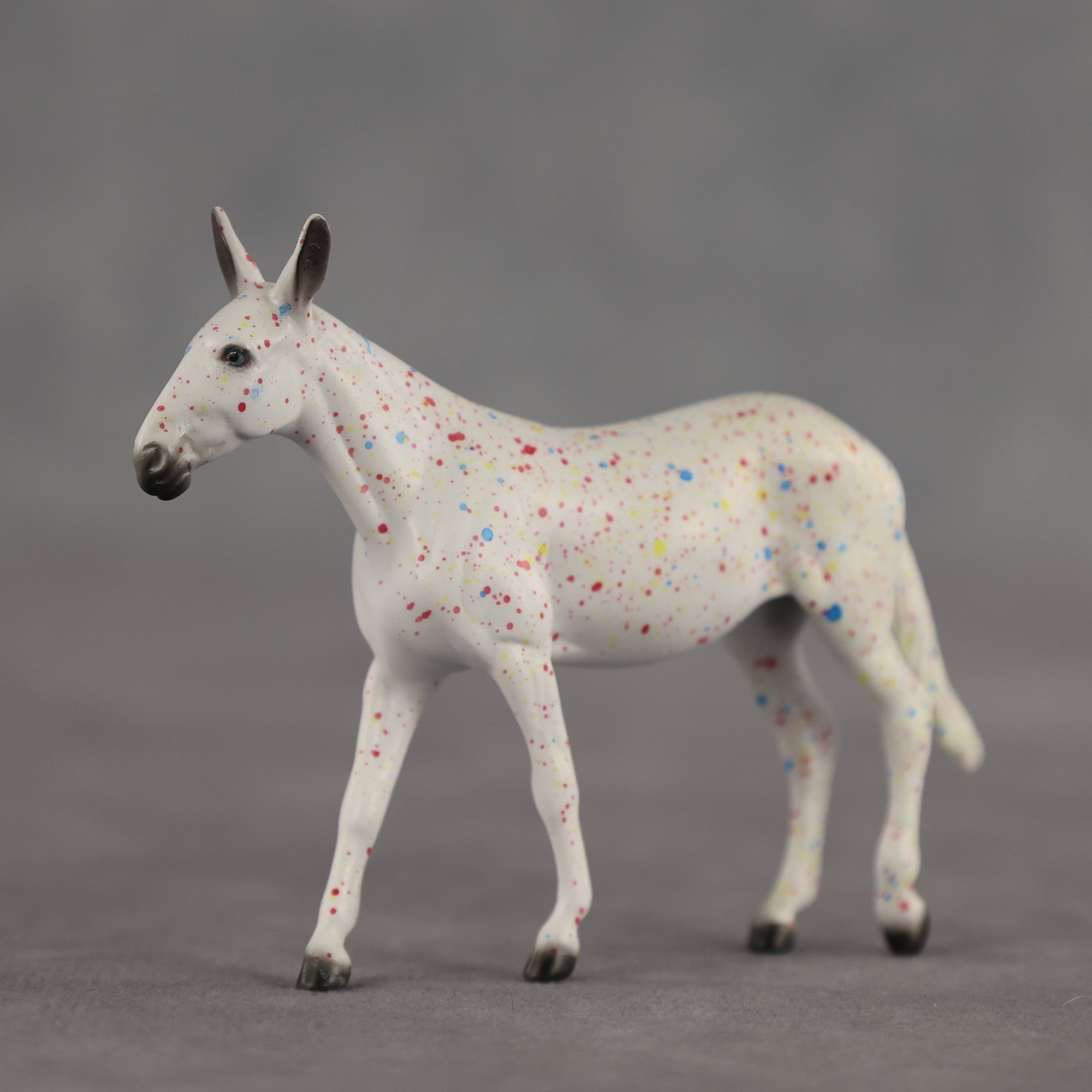 Birthday Cake OOAK Chip Mule by Dawn Quick SCD26