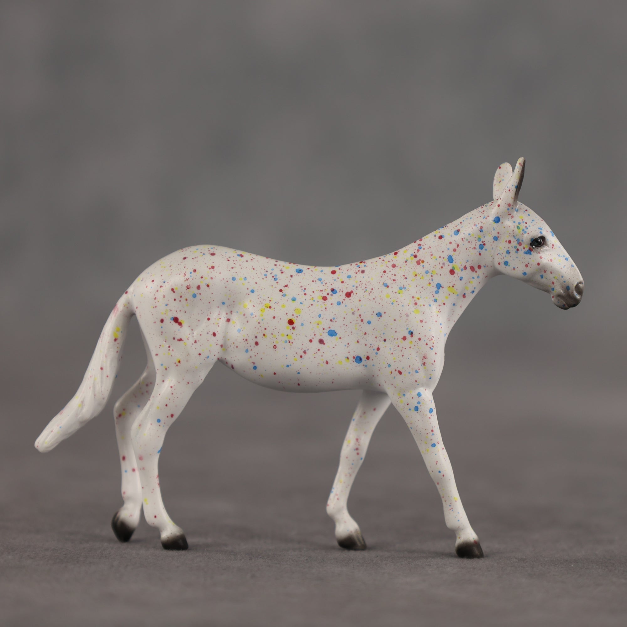 Birthday Cake OOAK Chip Mule by Dawn Quick SCD26