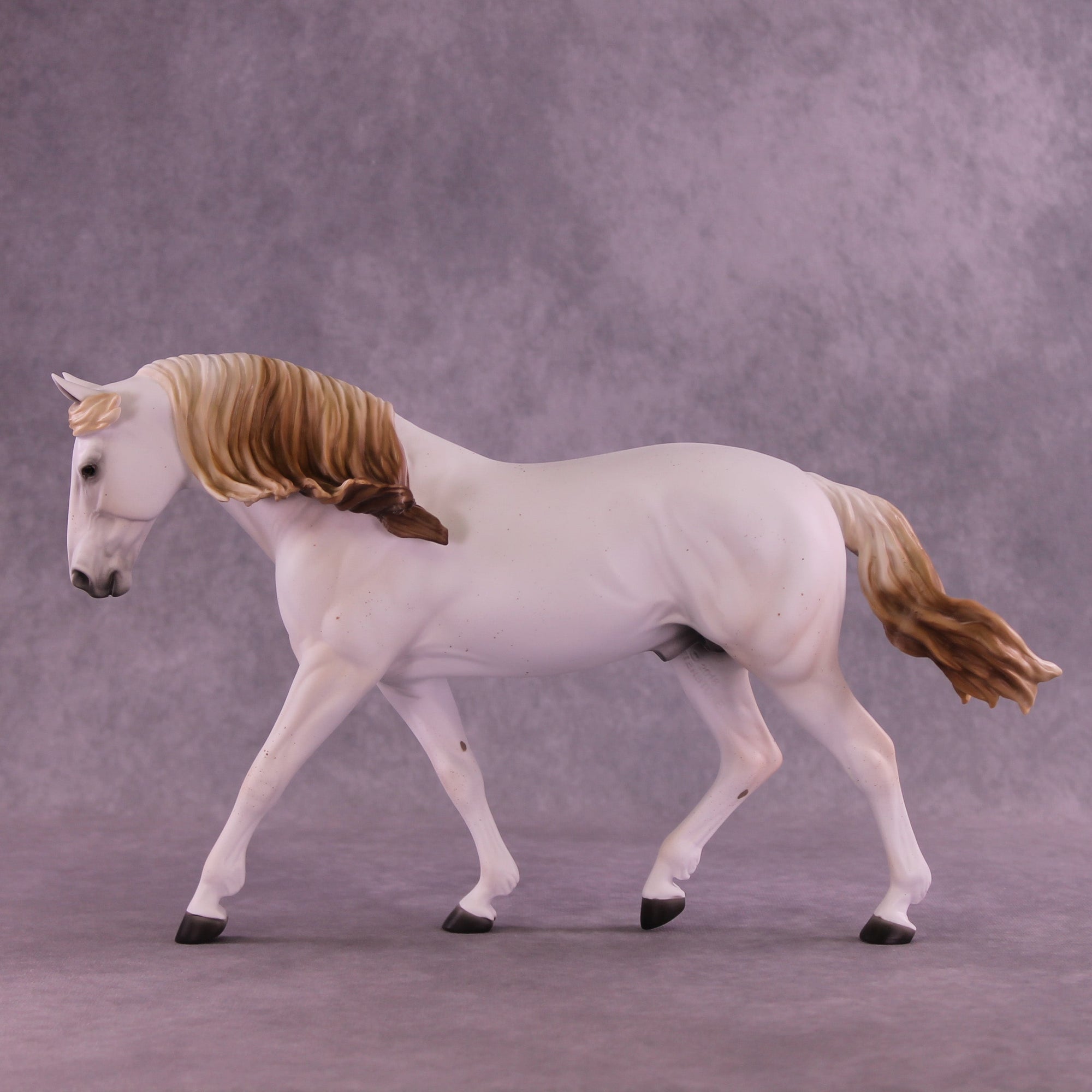 Bisque It OOAK FCM Irish Draught by Ellen Robbins HS25