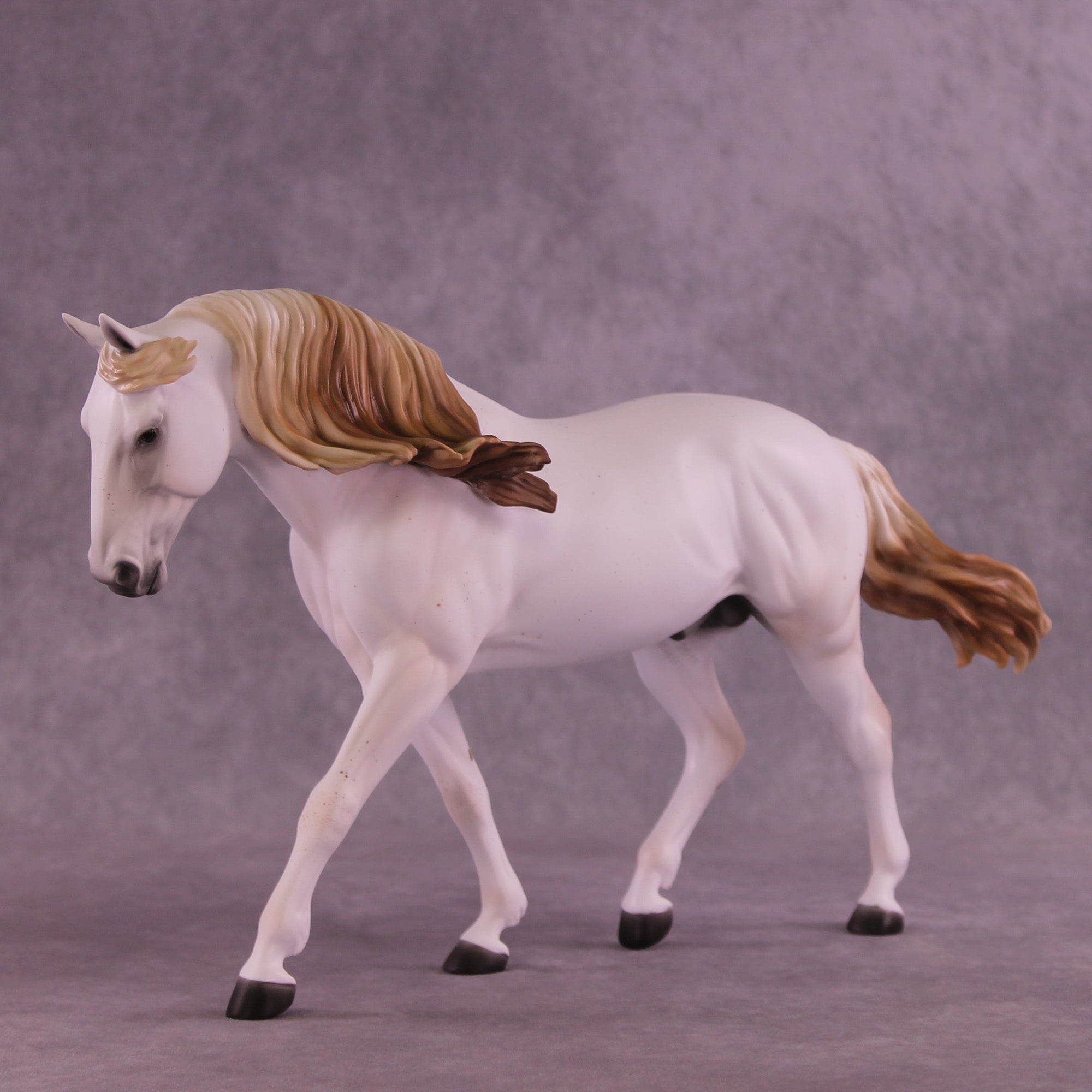 Bisque It OOAK FCM Irish Draught by Ellen Robbins HS25