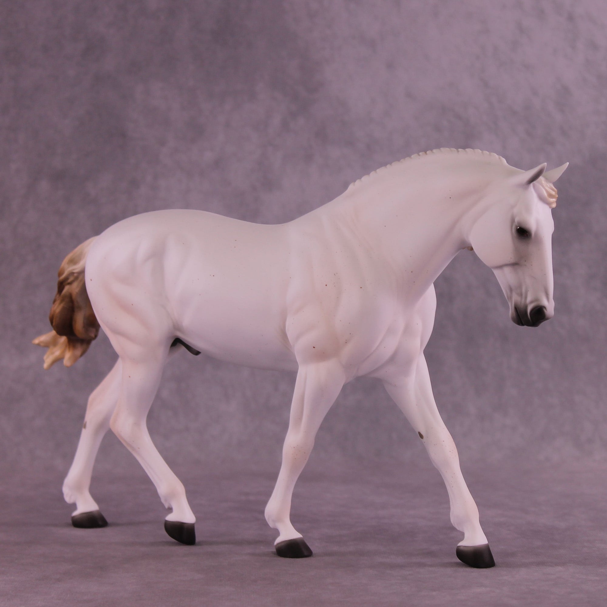 Bisque It OOAK FCM Irish Draught by Ellen Robbins HS25