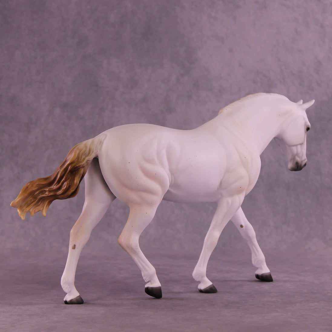 Bisque It OOAK FCM Irish Draught by Ellen Robbins HS25