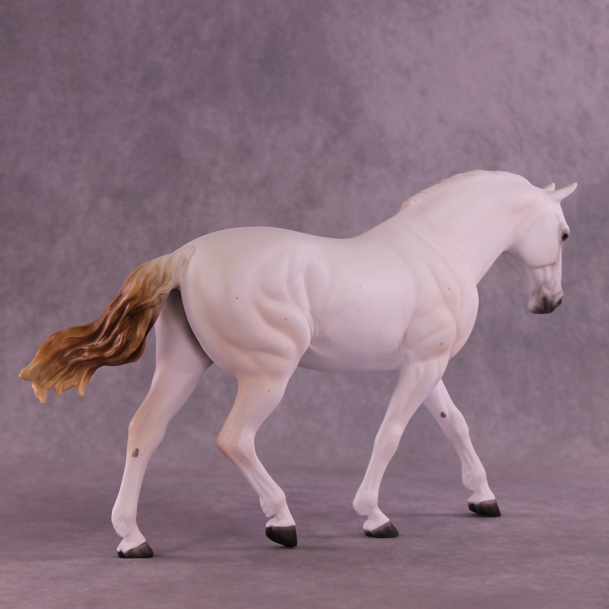 Bisque It OOAK FCM Irish Draught by Ellen Robbins HS25