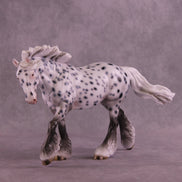 Blizzard Wizzard OOAK FCM Irish Cob by Ellen Robbins HS25