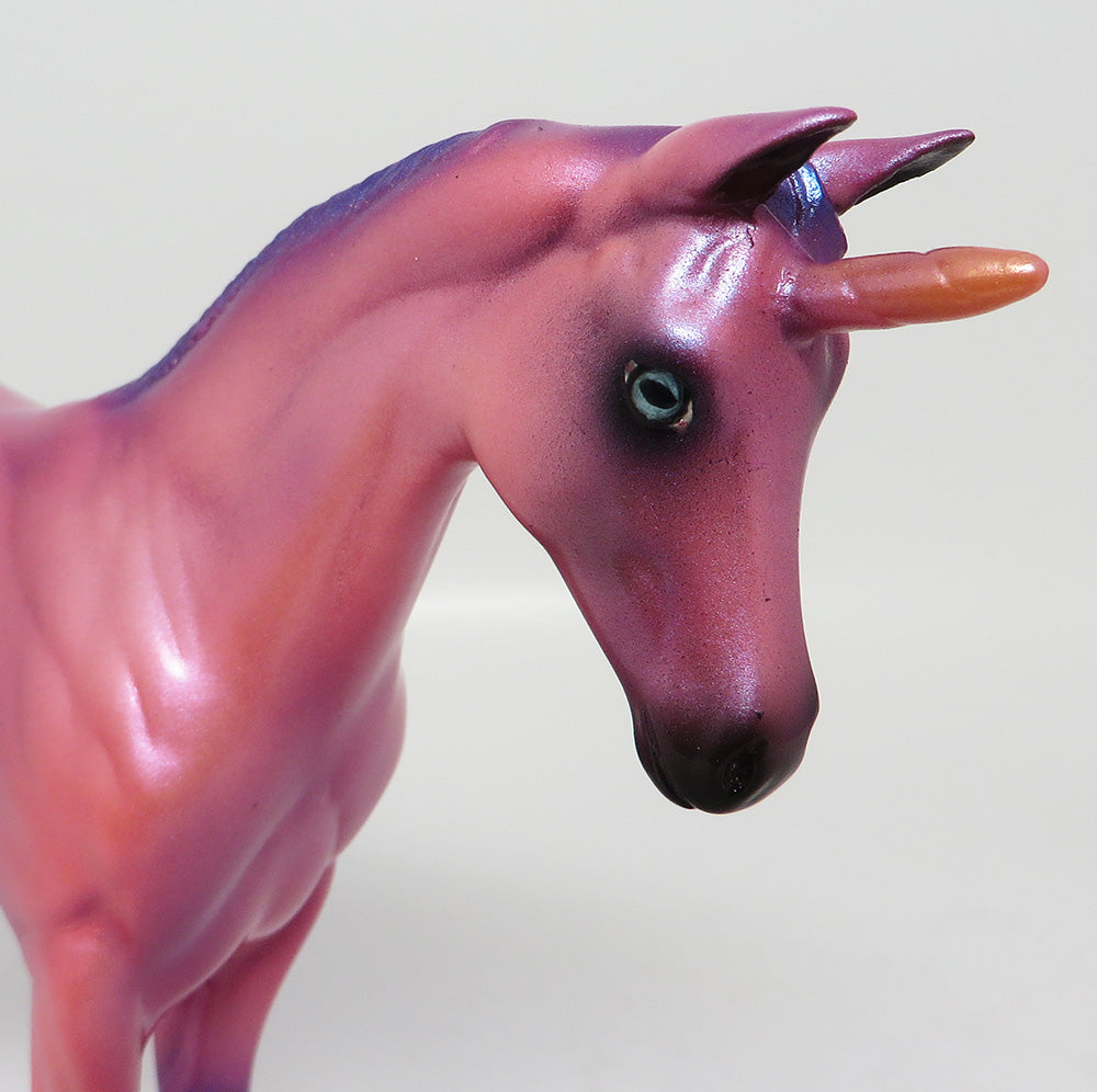 BLOSSOM~OOAK PINK DECORATOR UNICORN EQ 2017