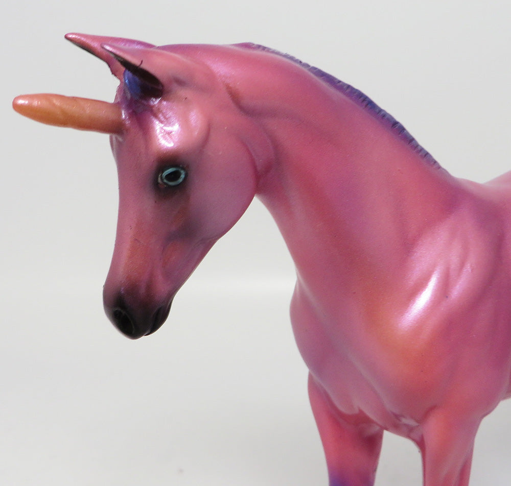 BLOSSOM~OOAK PINK DECORATOR UNICORN EQ 2017
