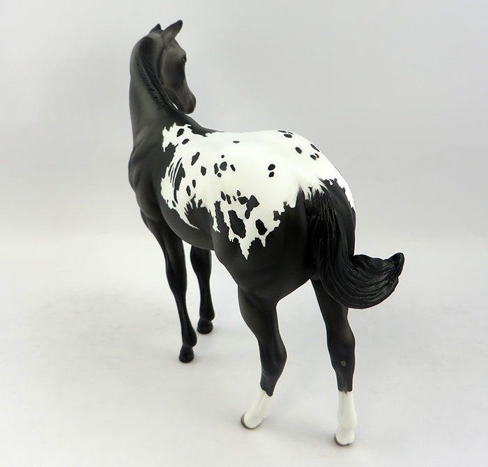PS BLUEPRINT-LE-4 GRULLA APPALOOSA WEANLING MODEL HORSE 2/7