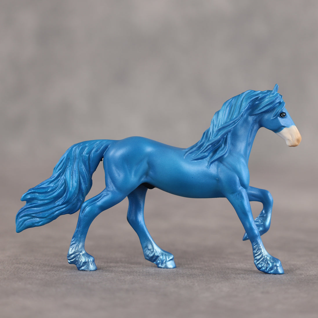 Blue Raspberry OOAK Chip Friesian by Alex Fortman SCD26