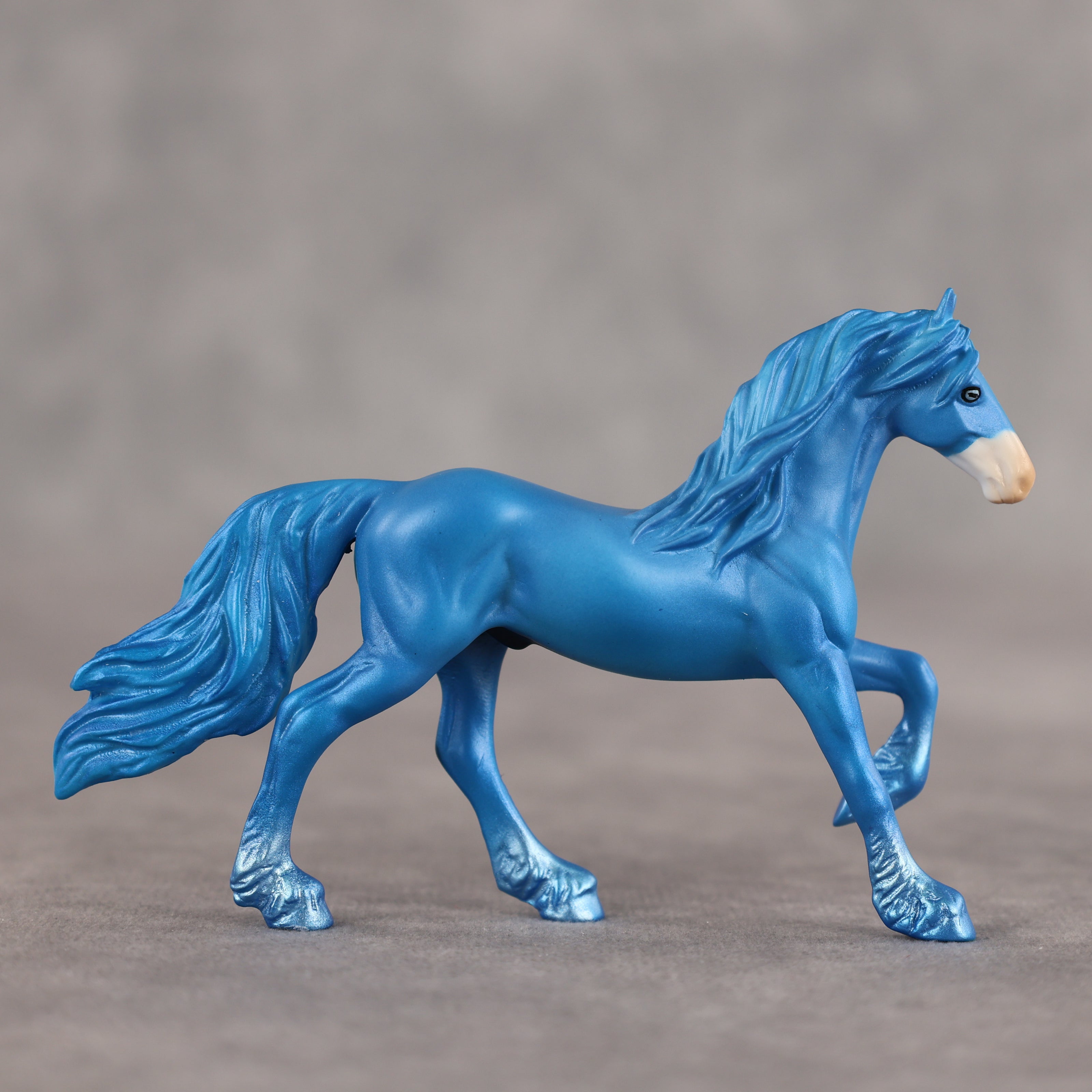 Blue Raspberry OOAK Chip Friesian by Alex Fortman SCD26
