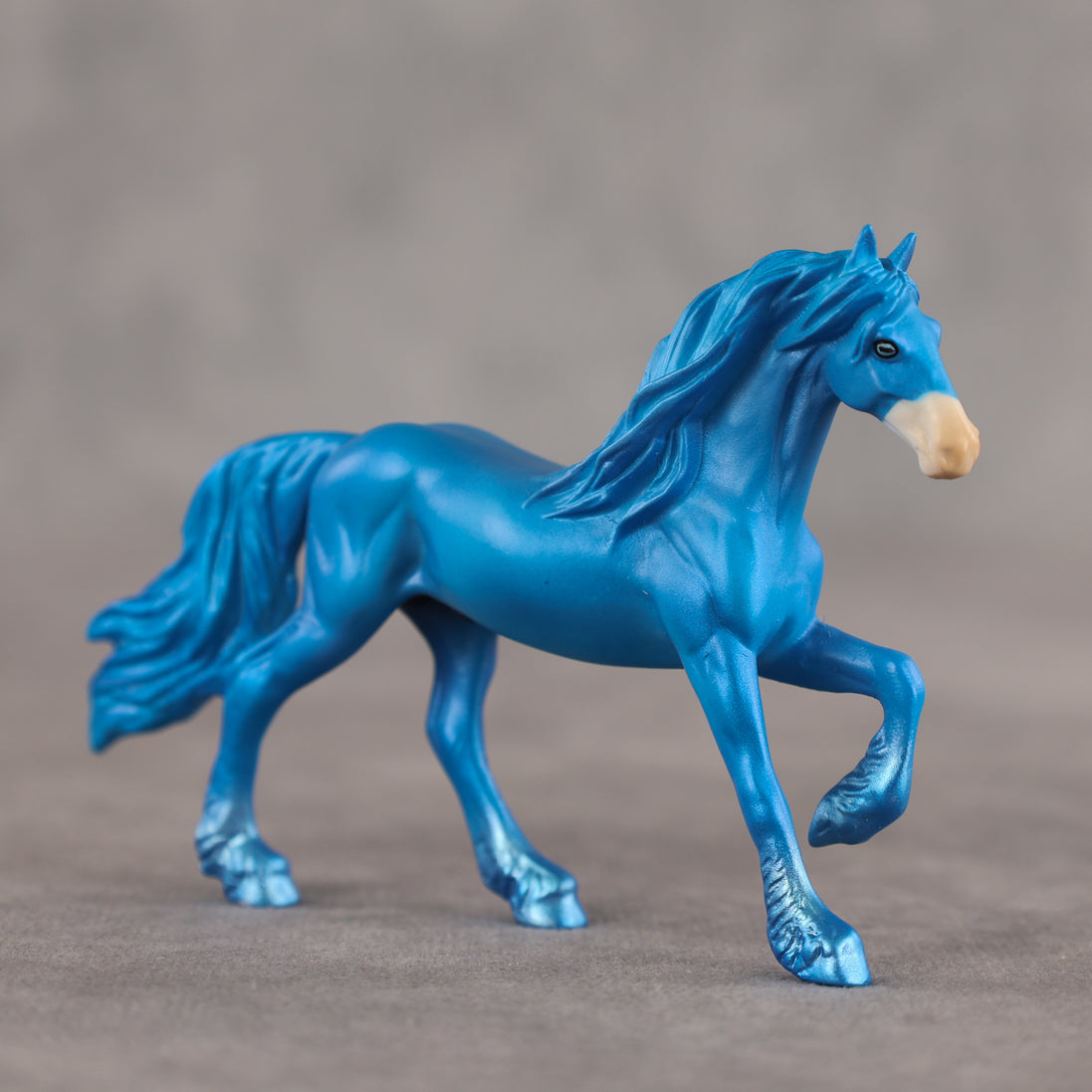 Blue Raspberry OOAK Chip Friesian by Alex Fortman SCD26
