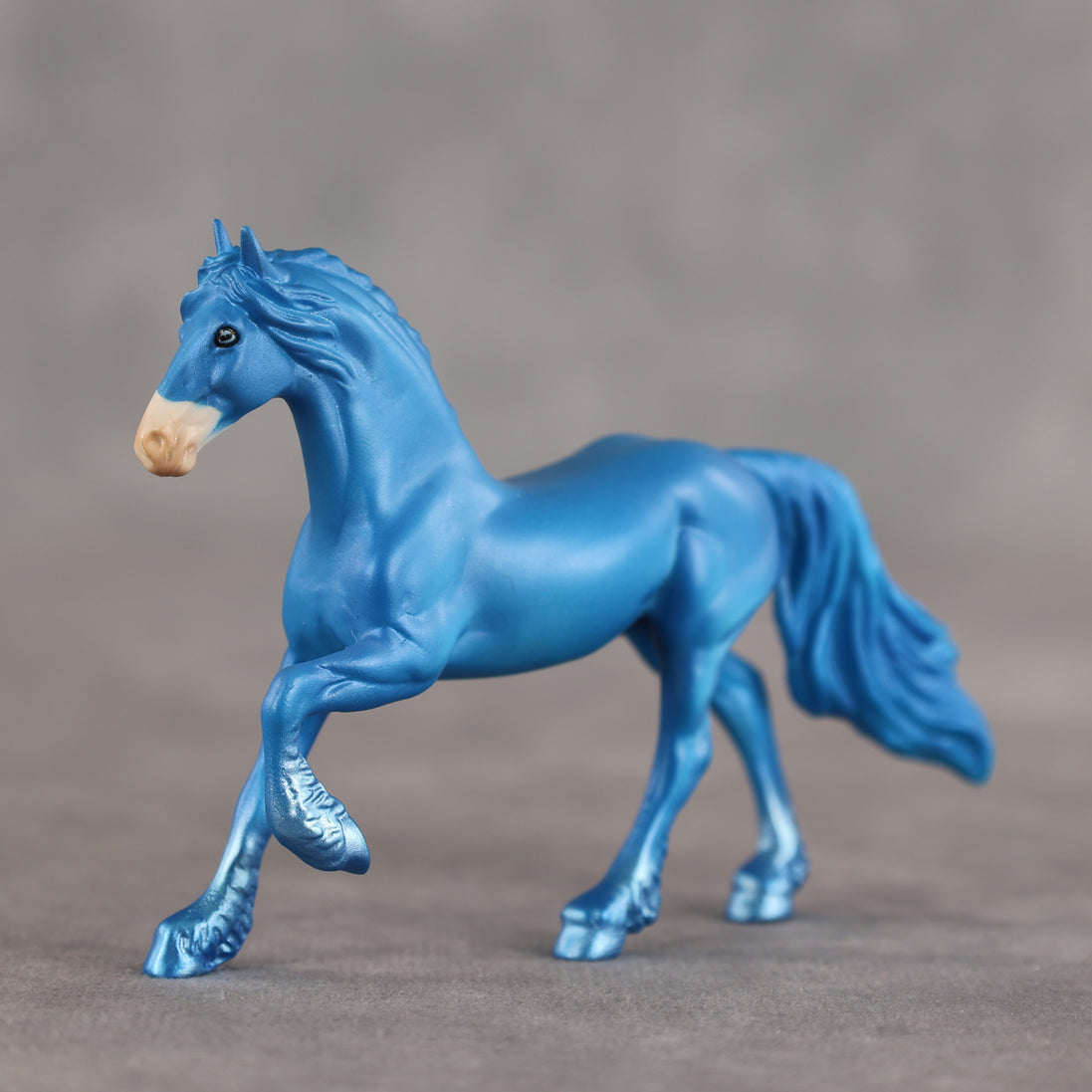 Blue Raspberry OOAK Chip Friesian by Alex Fortman SCD26