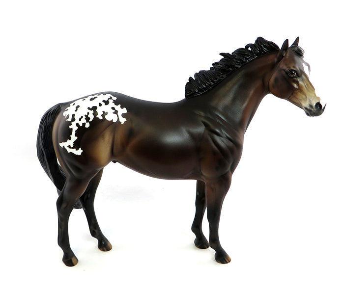 BRADY LE-4-APPALOOSA ISH MODEL HORSE 2/3
