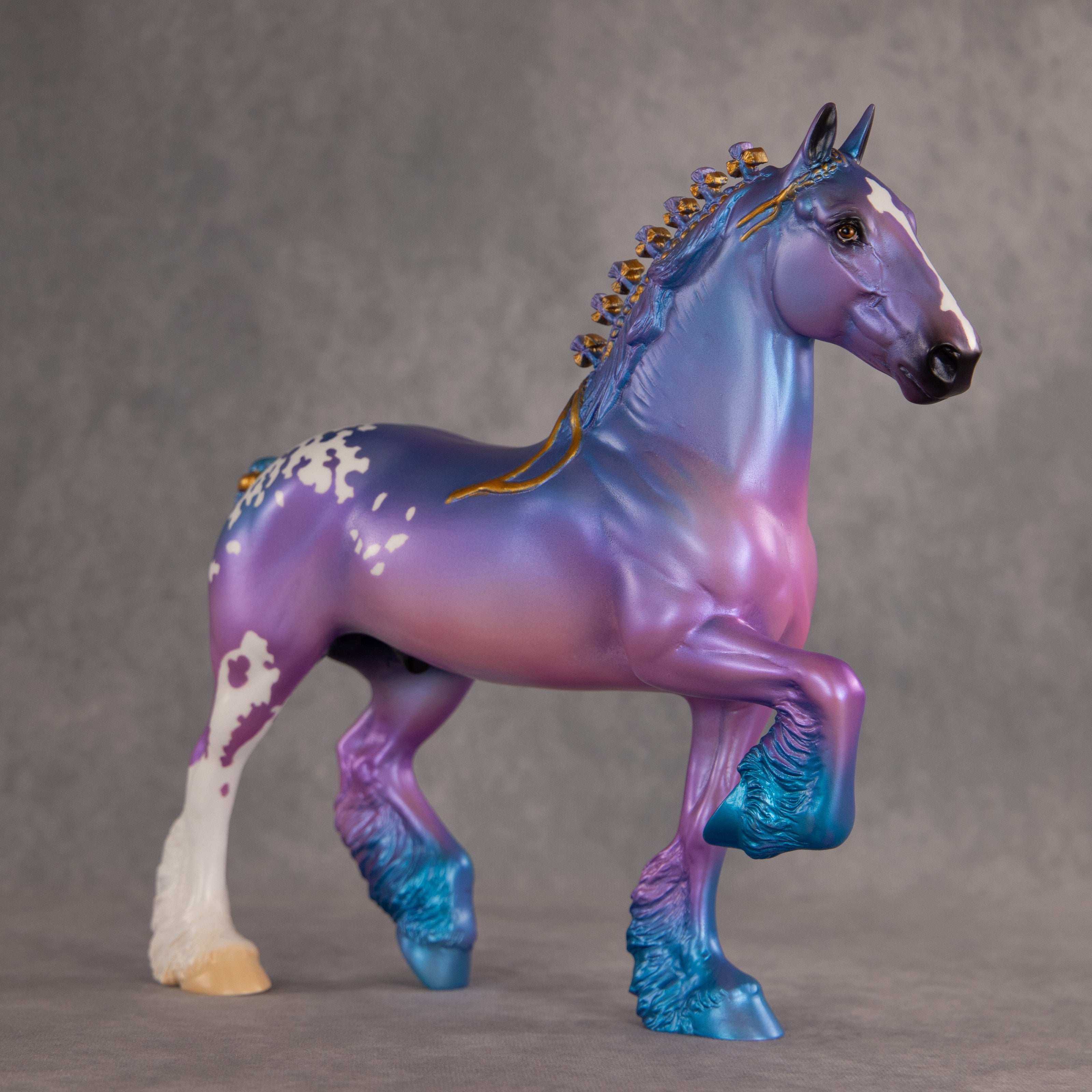 Bright Expanse OOAK Trotting Drafter by Alex Fortman EQ26