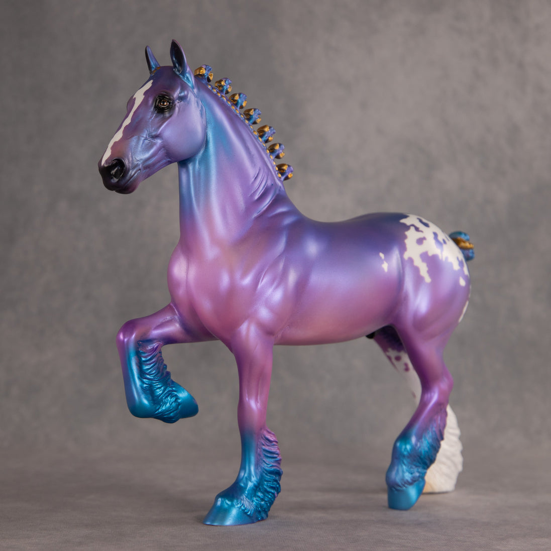 Bright Expanse OOAK Trotting Drafter by Alex Fortman EQ26