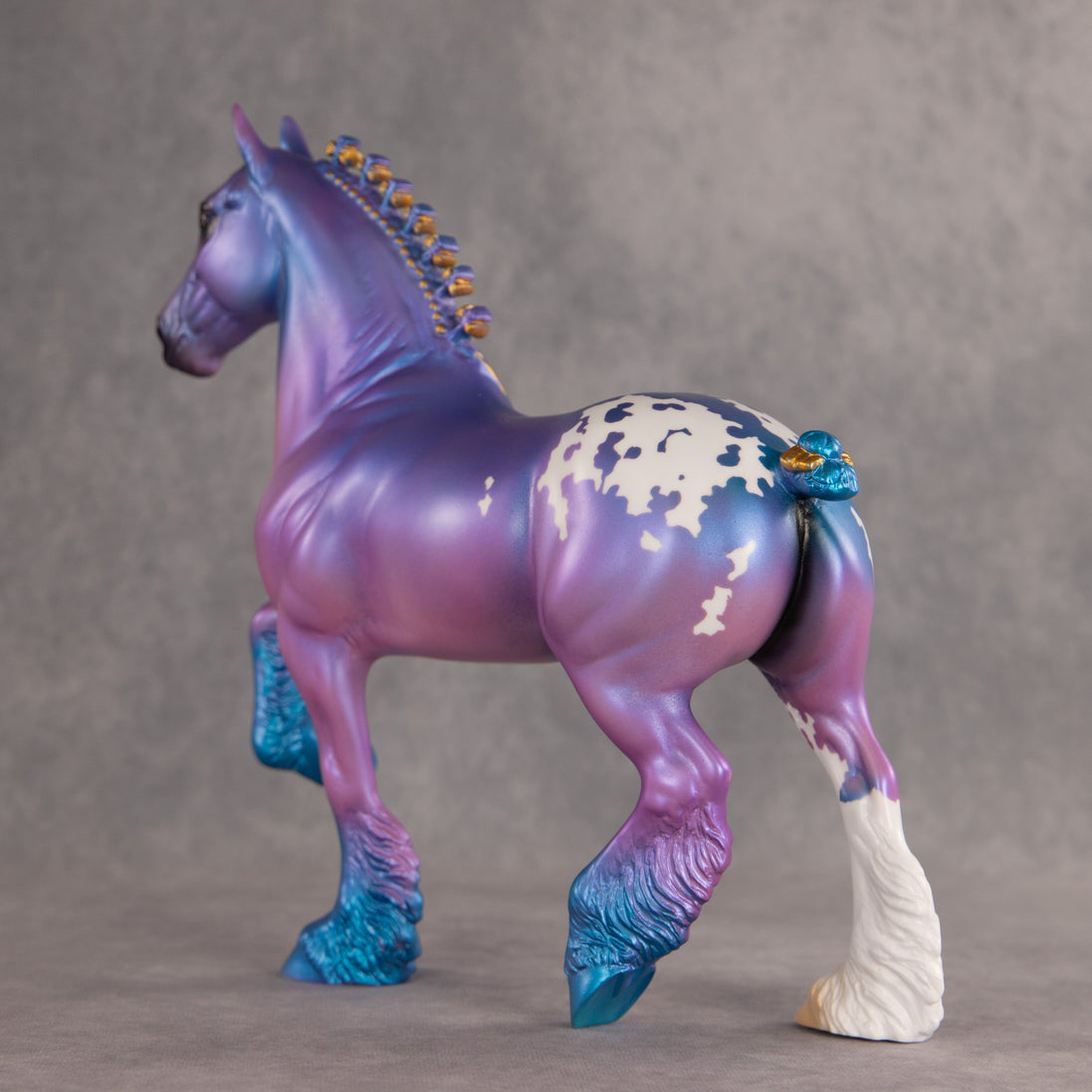 Bright Expanse OOAK Trotting Drafter by Alex Fortman EQ26