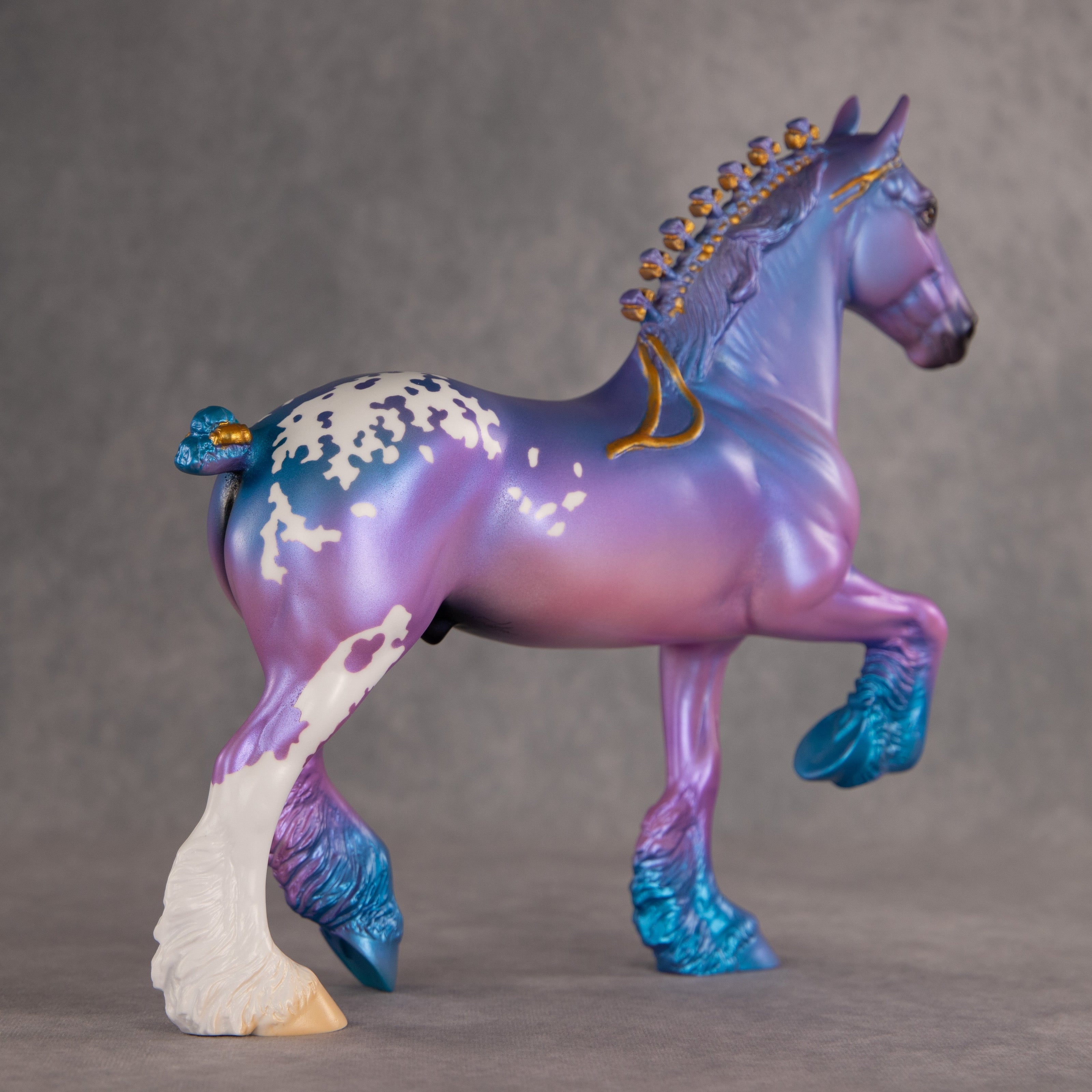 Bright Expanse OOAK Trotting Drafter by Alex Fortman EQ26
