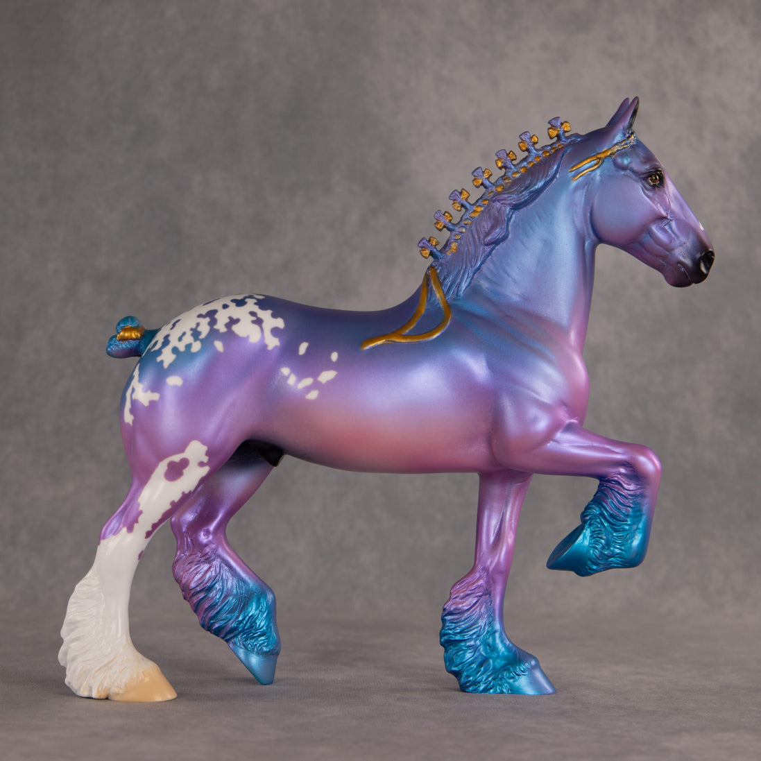 Bright Expanse OOAK Trotting Drafter by Alex Fortman EQ26