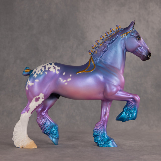 Bright Expanse OOAK Trotting Drafter by Alex Fortman EQ26
