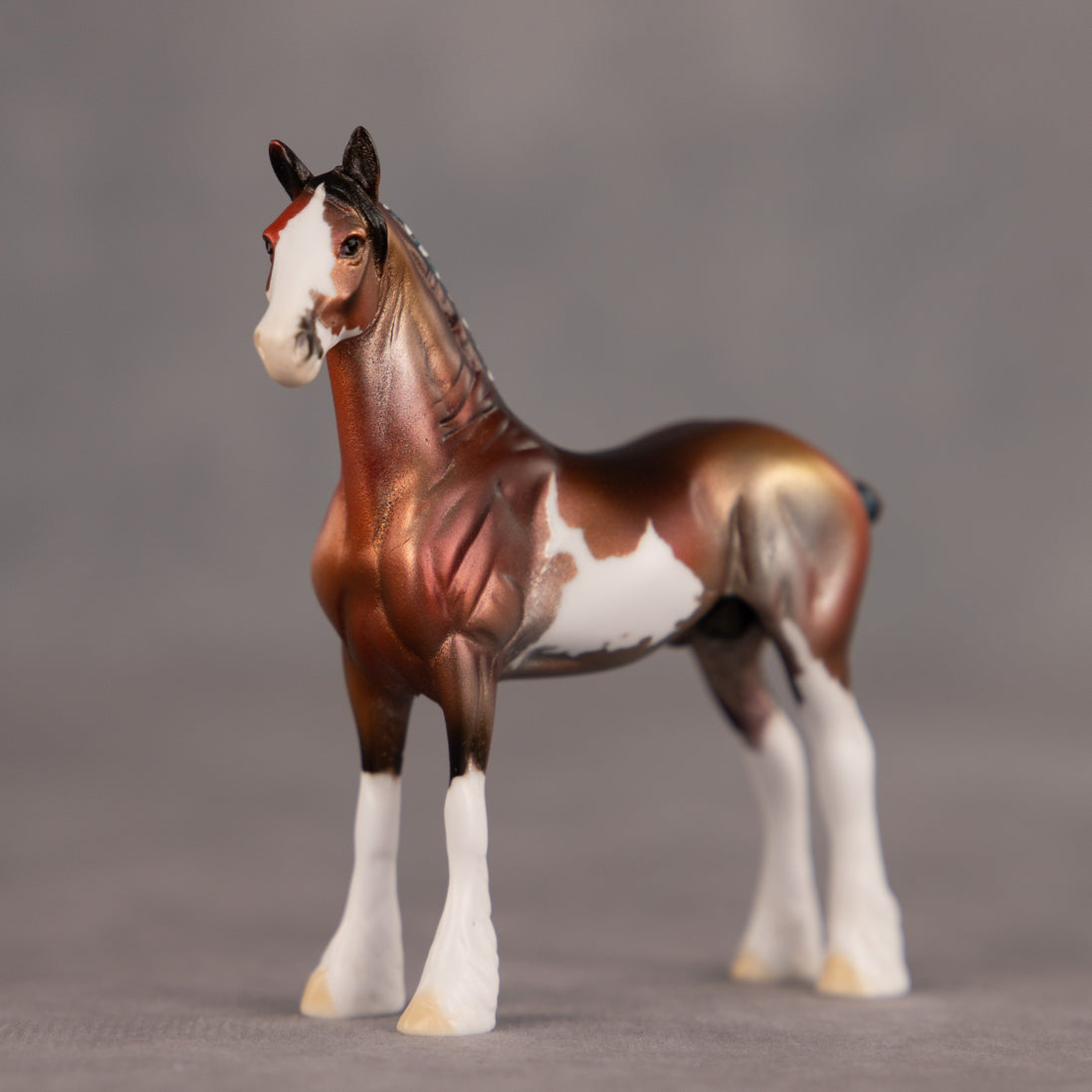 Bronze Delight OOAK Chip Standing Drafter by Dawn Quick EQ26