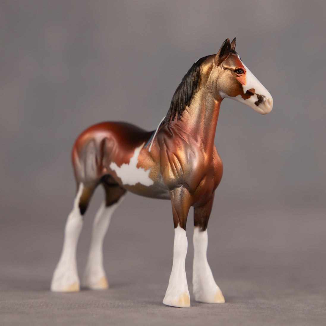 Bronze Delight OOAK Chip Standing Drafter by Dawn Quick EQ26
