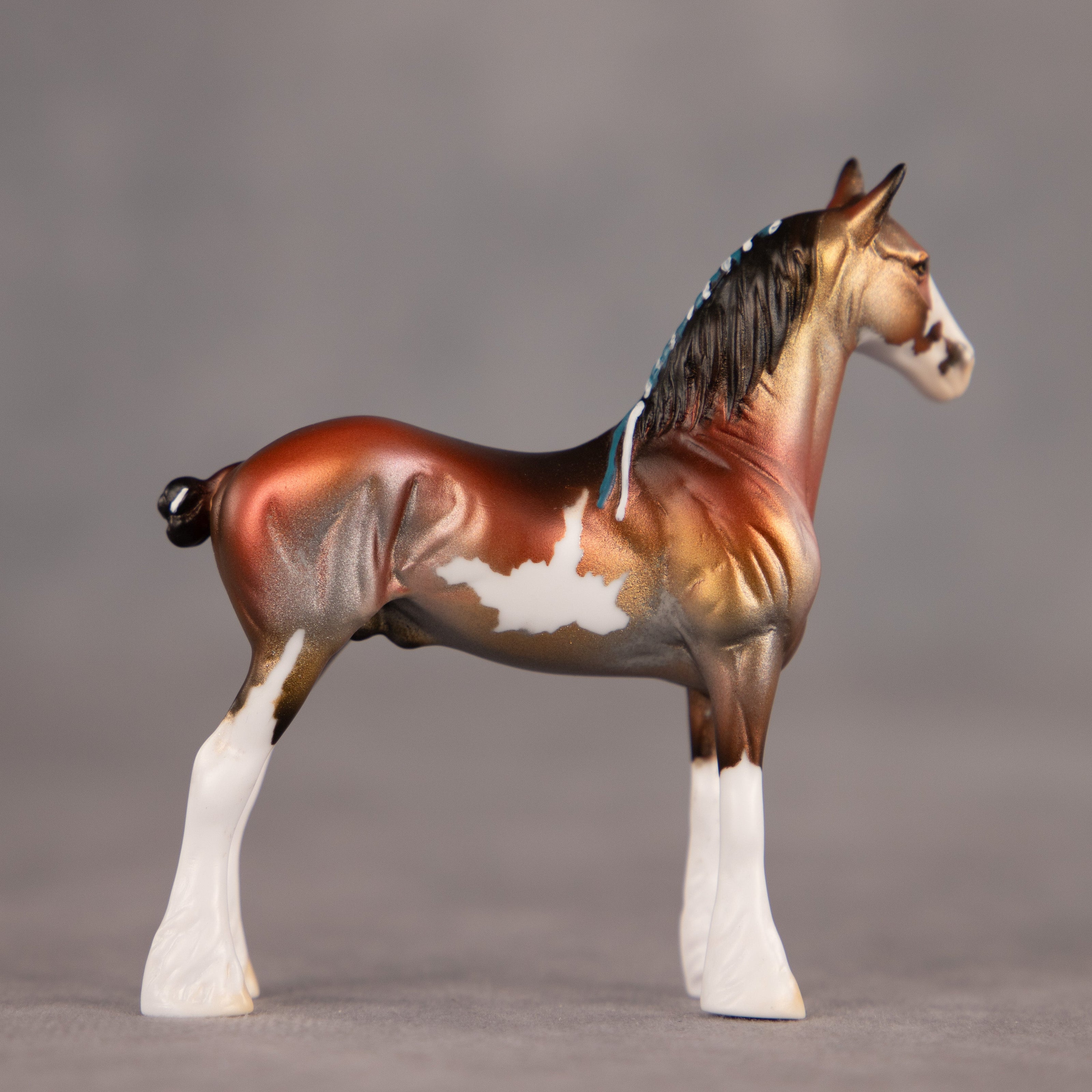 Bronze Delight OOAK Chip Standing Drafter by Dawn Quick EQ26