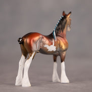 Bronze Delight OOAK Chip Standing Drafter by Dawn Quick EQ26
