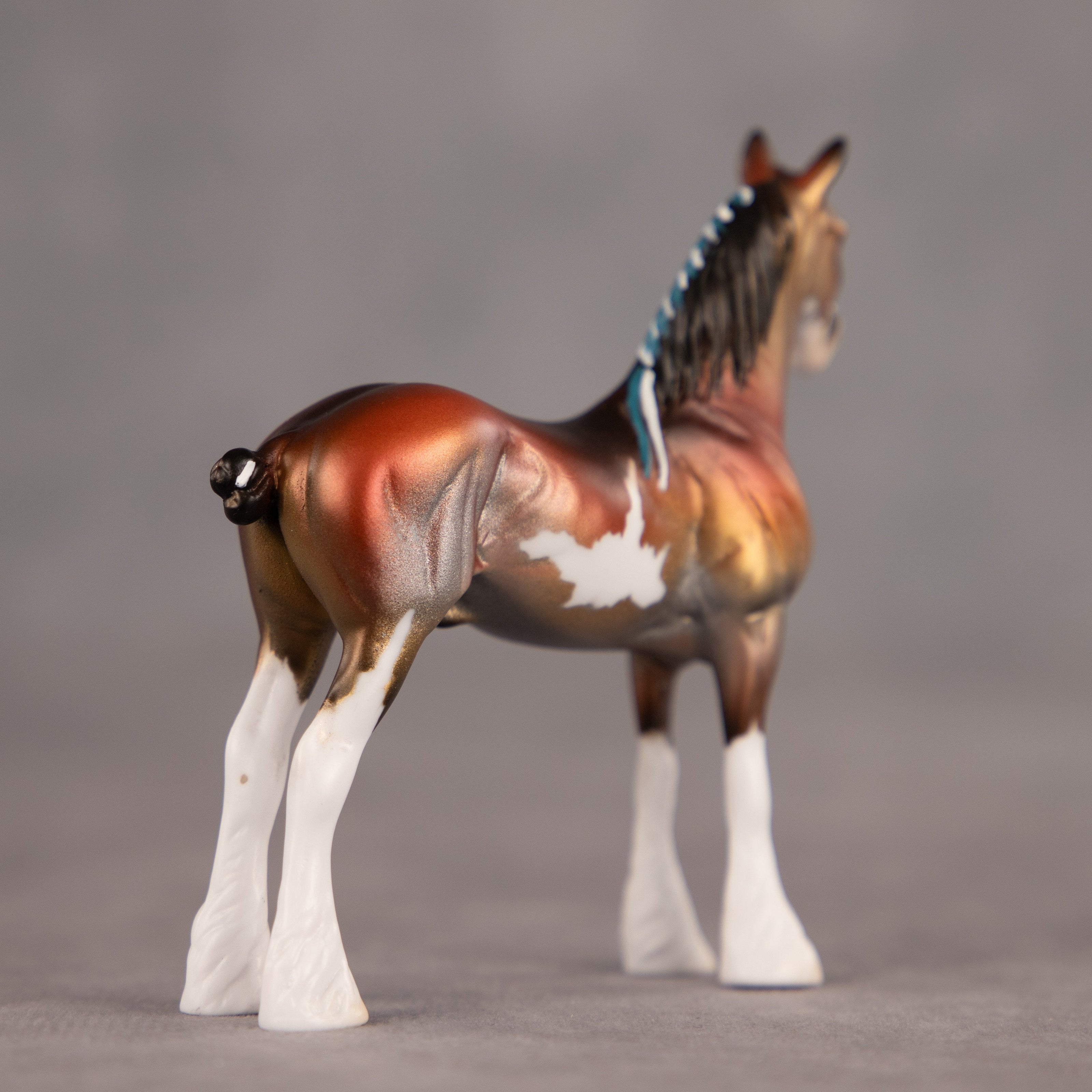 Bronze Delight OOAK Chip Standing Drafter by Dawn Quick EQ26