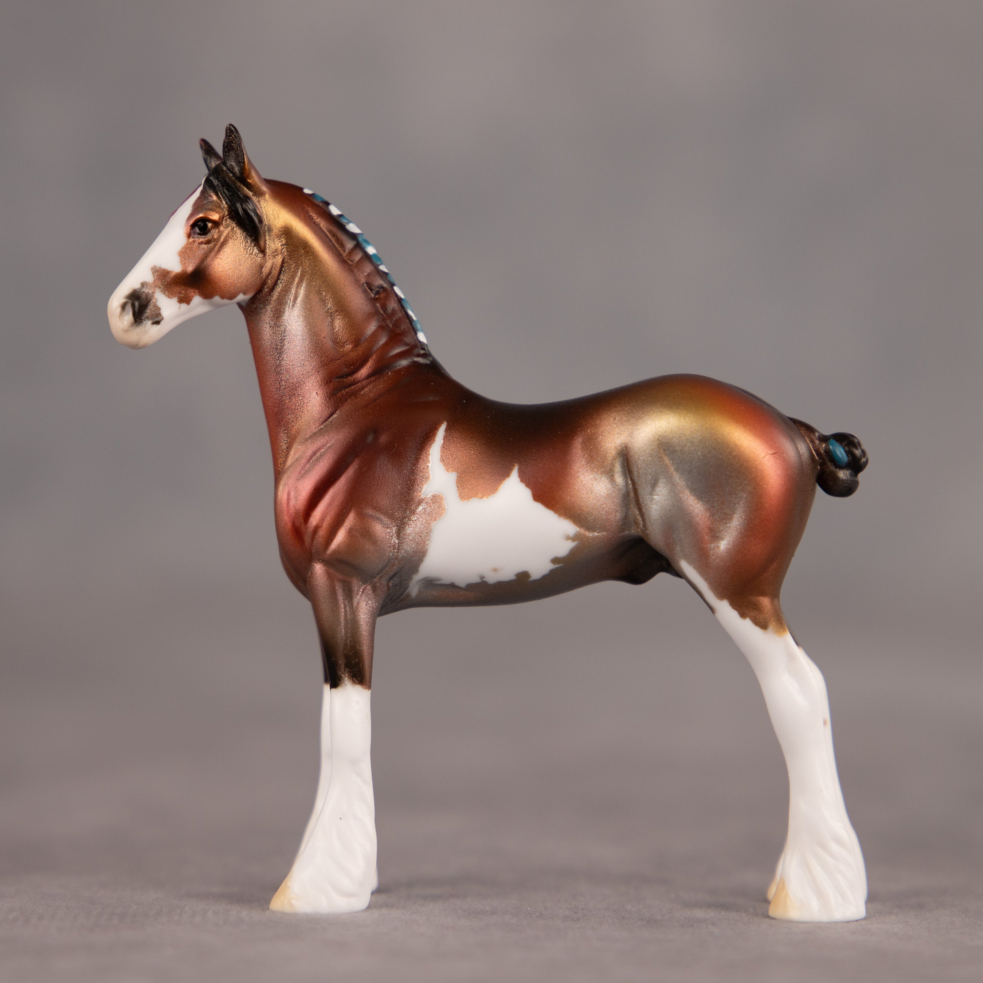 Bronze Delight OOAK Chip Standing Drafter by Dawn Quick EQ26