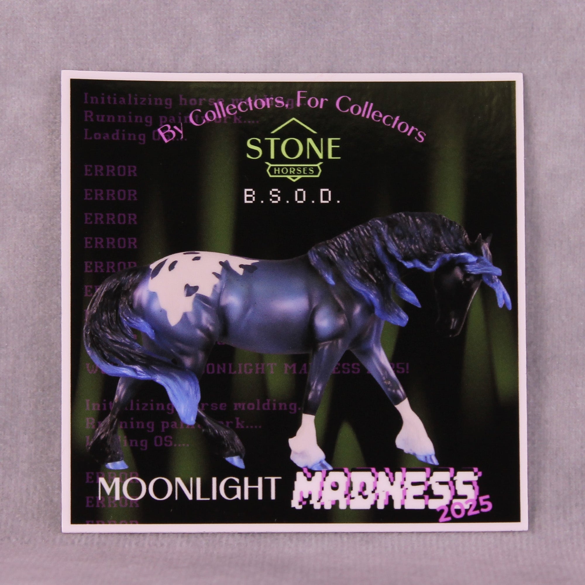 Moonlight Madness B.S.O.D. Sticker 2025 Limited Edition