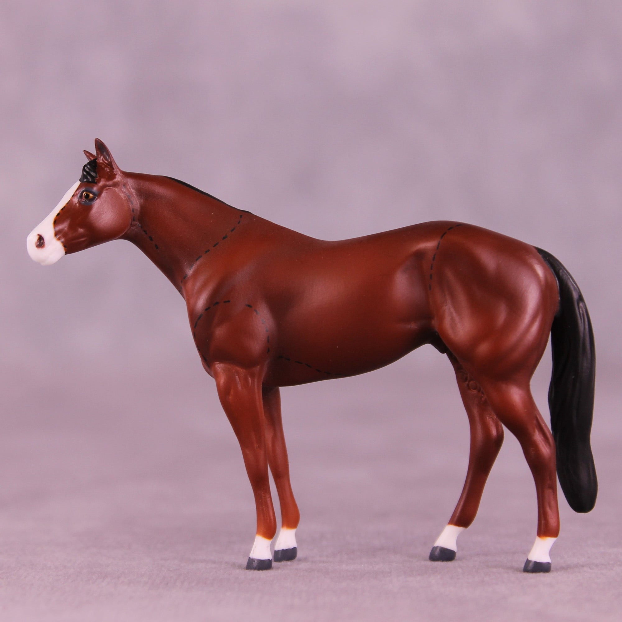 Build-A-Bay OOAK Chip Stock Horse by Jess Hamill MS25