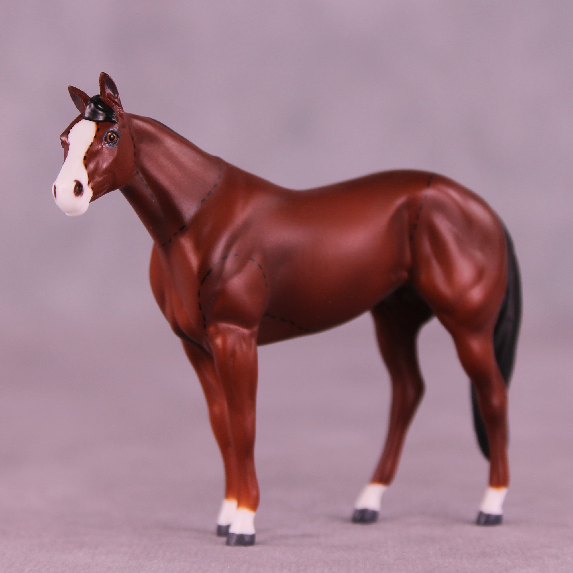 Build-A-Bay OOAK Chip Stock Horse by Jess Hamill MS25