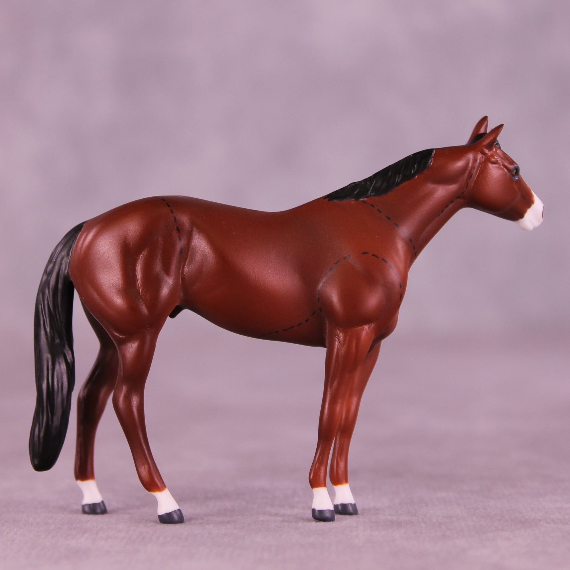 Build-A-Bay OOAK Chip Stock Horse by Jess Hamill MS25